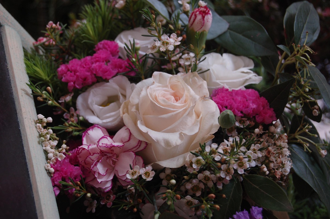Florist at work